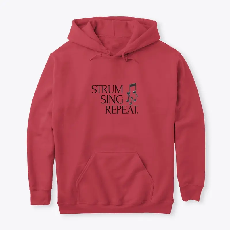 Strum Sing Repeat Musician Clothing